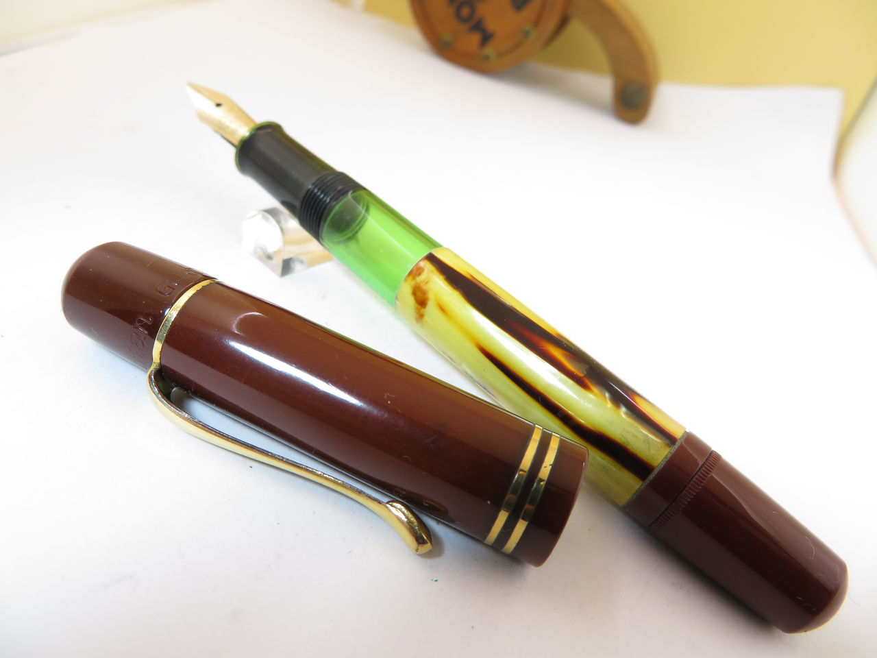 トータスシェル　万年筆 PELIKAN 100N トータス・シェル : 万年筆おやじの備忘録