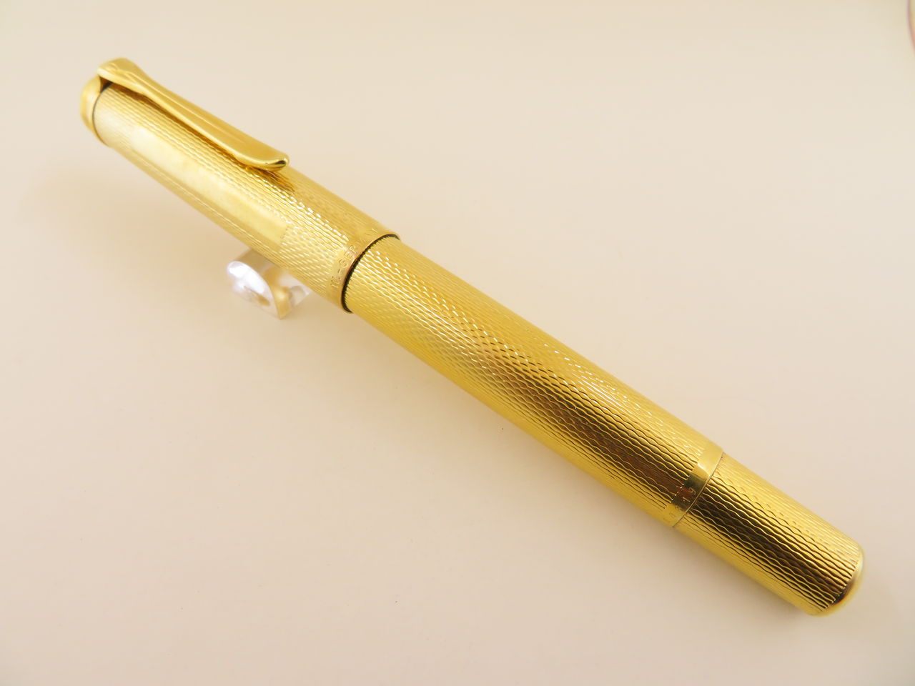 PELIKAN ＃500NN 緑縞軸 14C ＜F＞ : 万年筆おやじの備忘録
