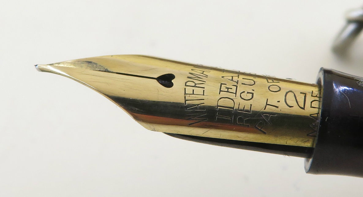 WATERMAN #52 1/2 V リングトップ : 万年筆おやじの備忘録
