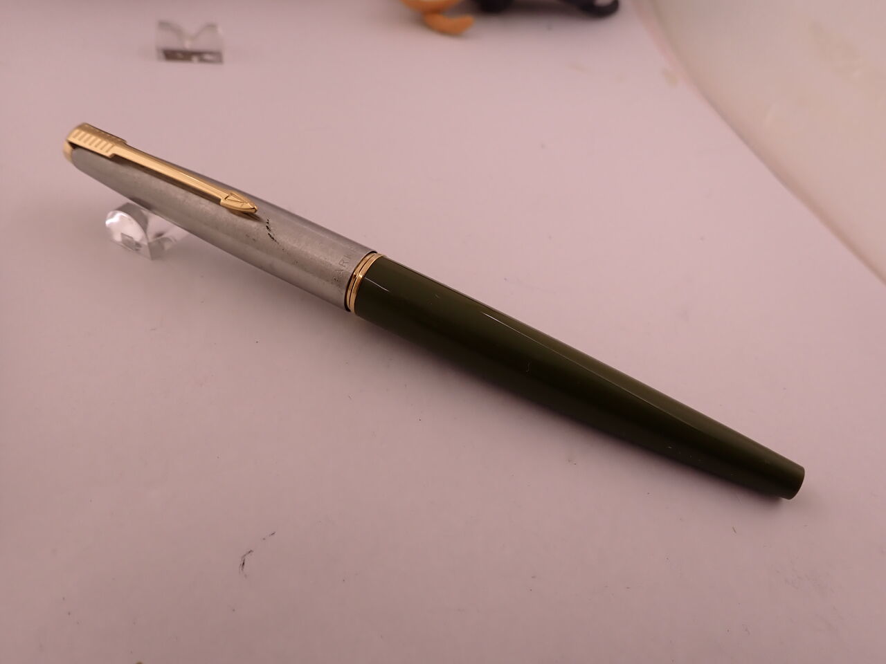 PARKER 45 グリーン 14K ＜X＞ ⑨ : 万年筆おやじの備忘録