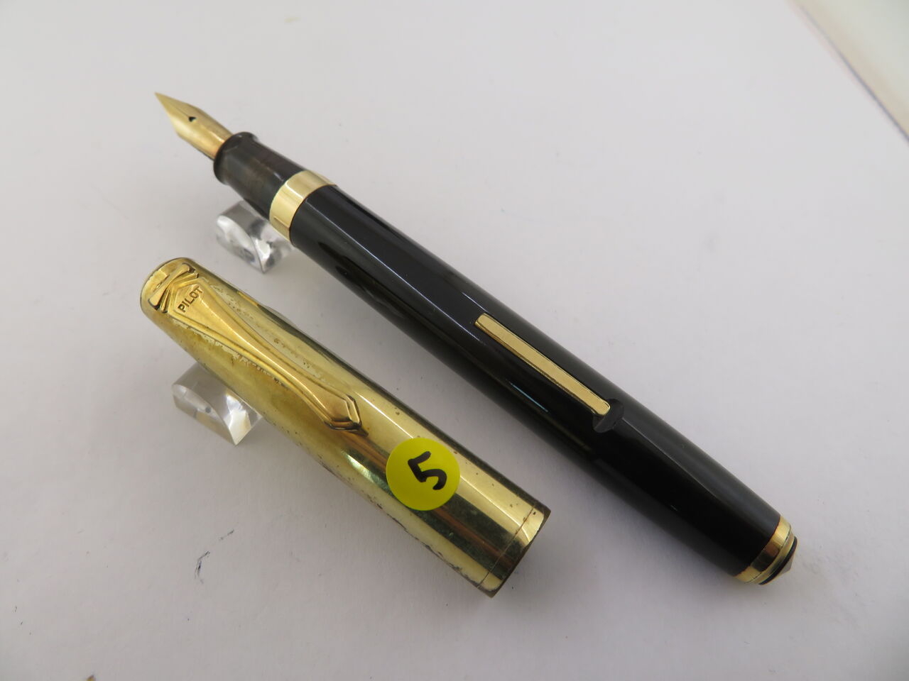3」⑤ PILOT 53RT LF 樹脂軸金張キャップ 14K＜3＞ : 万年筆おやじの
