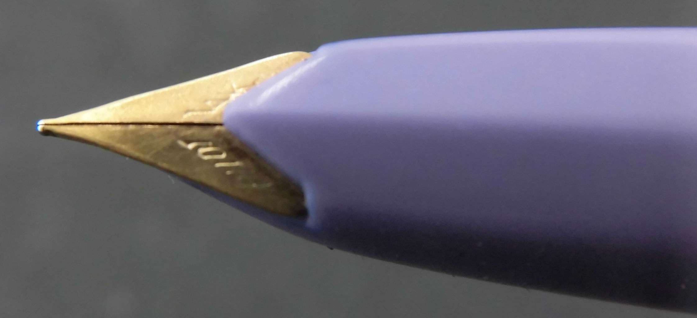 PILOT L-100V 14K (紫) : 万年筆おやじの備忘録