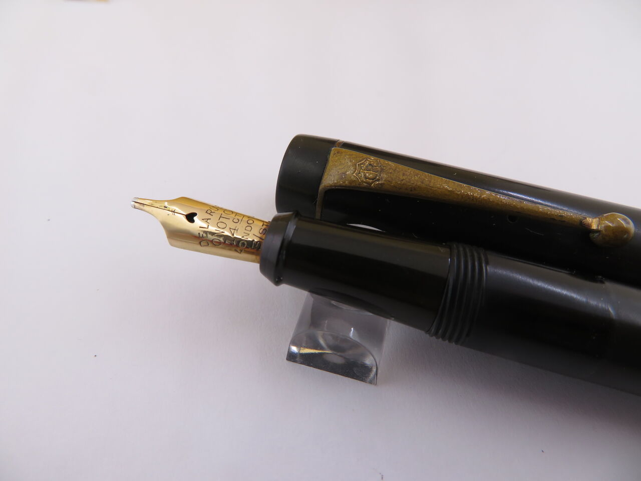 オノト万年筆 14ct ニブ F エボナイト 【公式通販】