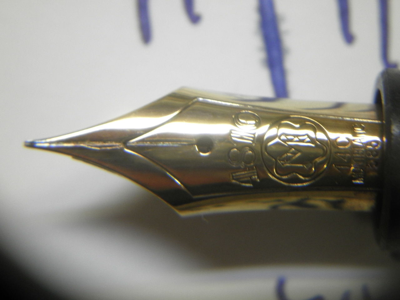 MONTBLANC 146 抜き打集中調査 70年代14C ⑪＜EF＞ : 万年筆おやじの備忘録