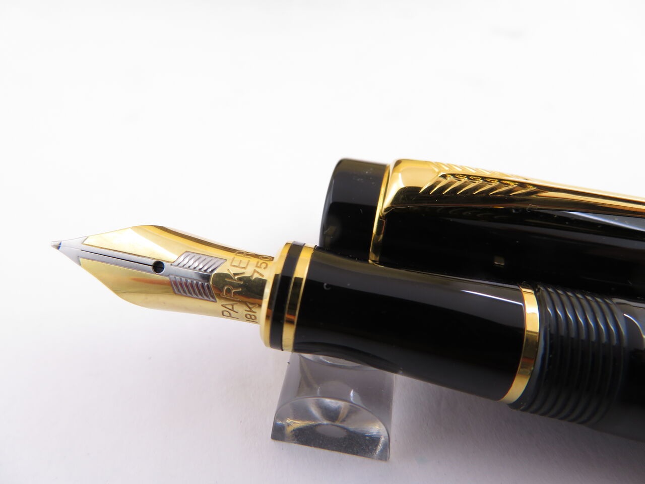 PARKER DUOFOLD インターナショナル 黒軸18K＜F＞ : 万年筆おやじの備忘録