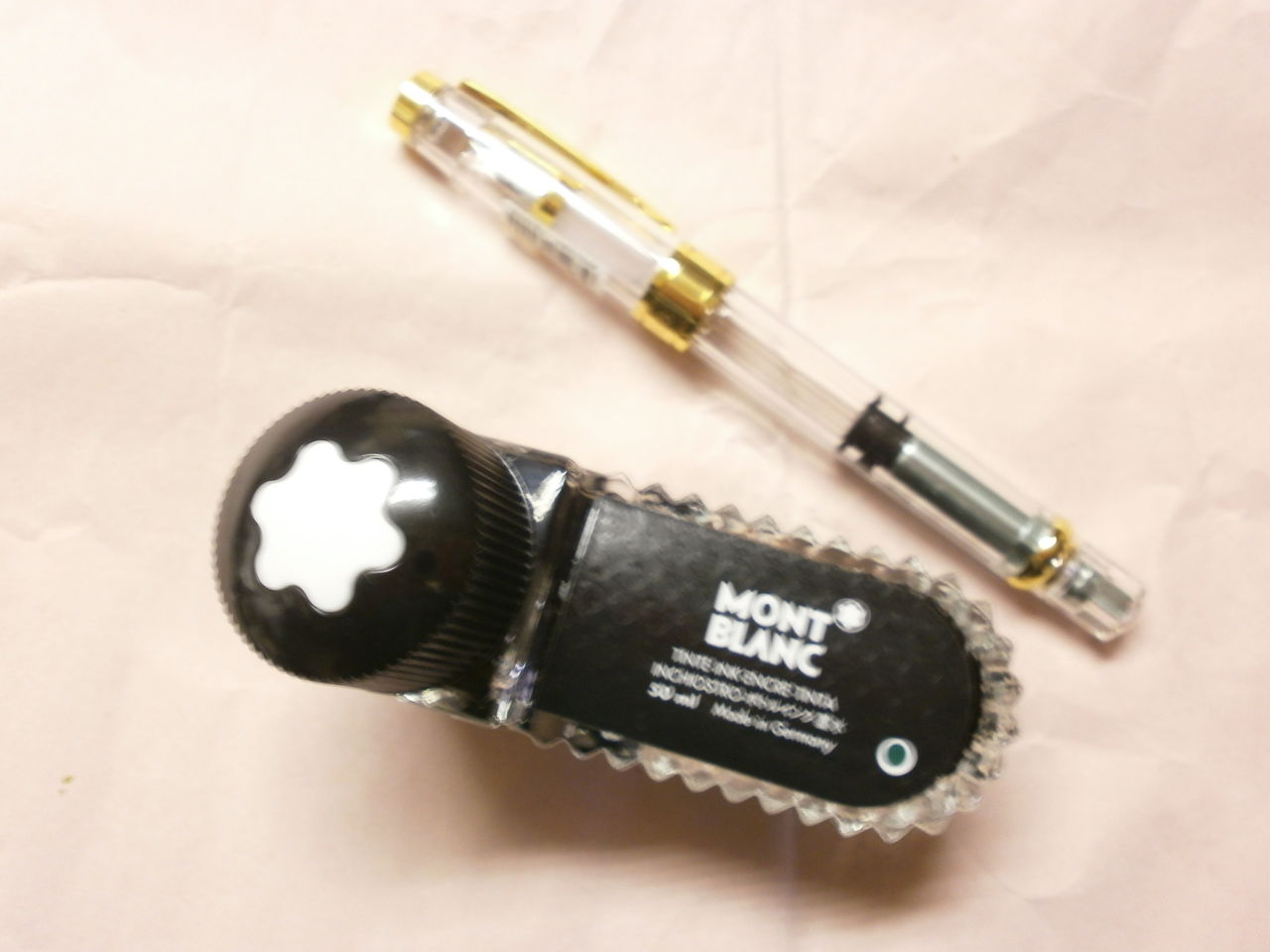 未開封【廃盤色】モンブラン ビンテージインク 50ml　レーシンググリーン2本 未開封【廃盤色】モンブラン ビンテージインク 50ml レーシンググリーン2本