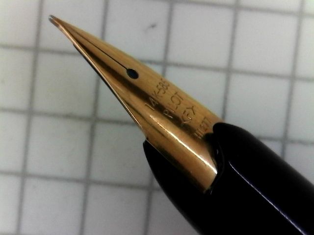 PILOT Elite 14K-585 ＜F＞ H1277 : 万年筆おやじの備忘録