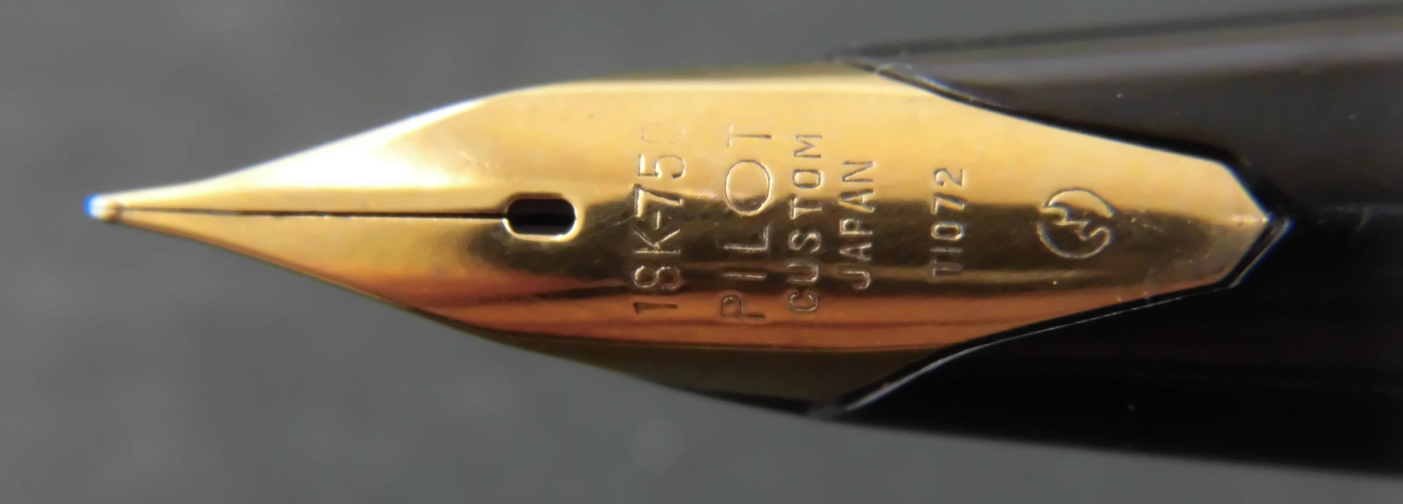 PILOT Elite CUSTOM 万年筆 カスタム エリート 18K-750 PILOT Elite CUSTOM ペン先18K-750 パイロット エリート