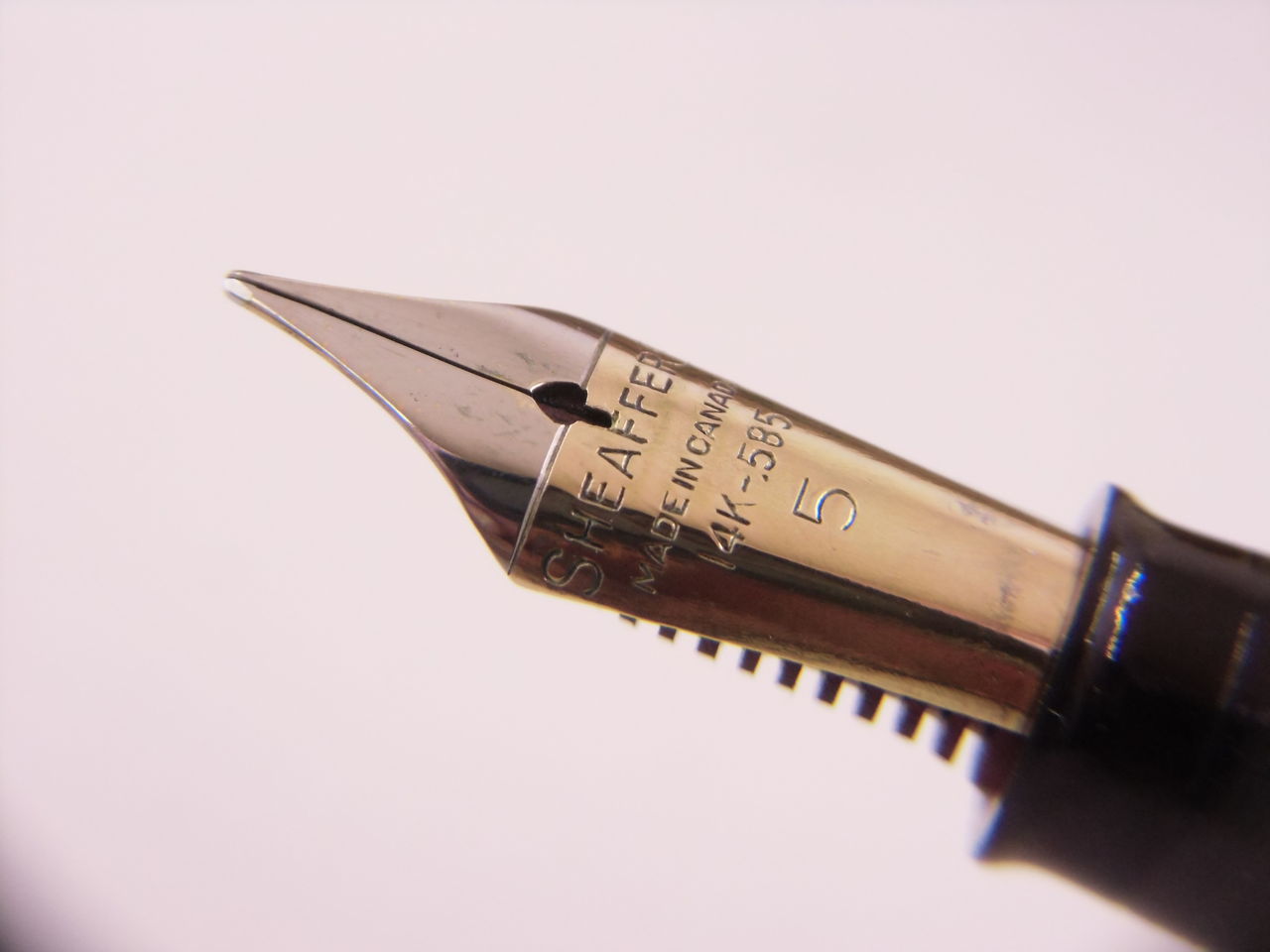 SHEAFFER 14K-585 MADE IN CANADA : 万年筆おやじの備忘録