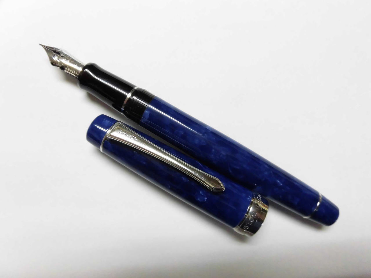 PILOT レガンス 14K-585＜F＞青軸 : 万年筆おやじの備忘録