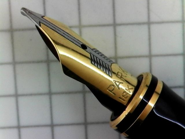 PARKER DUOFOLD 18Ｋ750 PARKER（パーカー） DUOFOLD デュオフォールド ペン先K18 万年筆 750