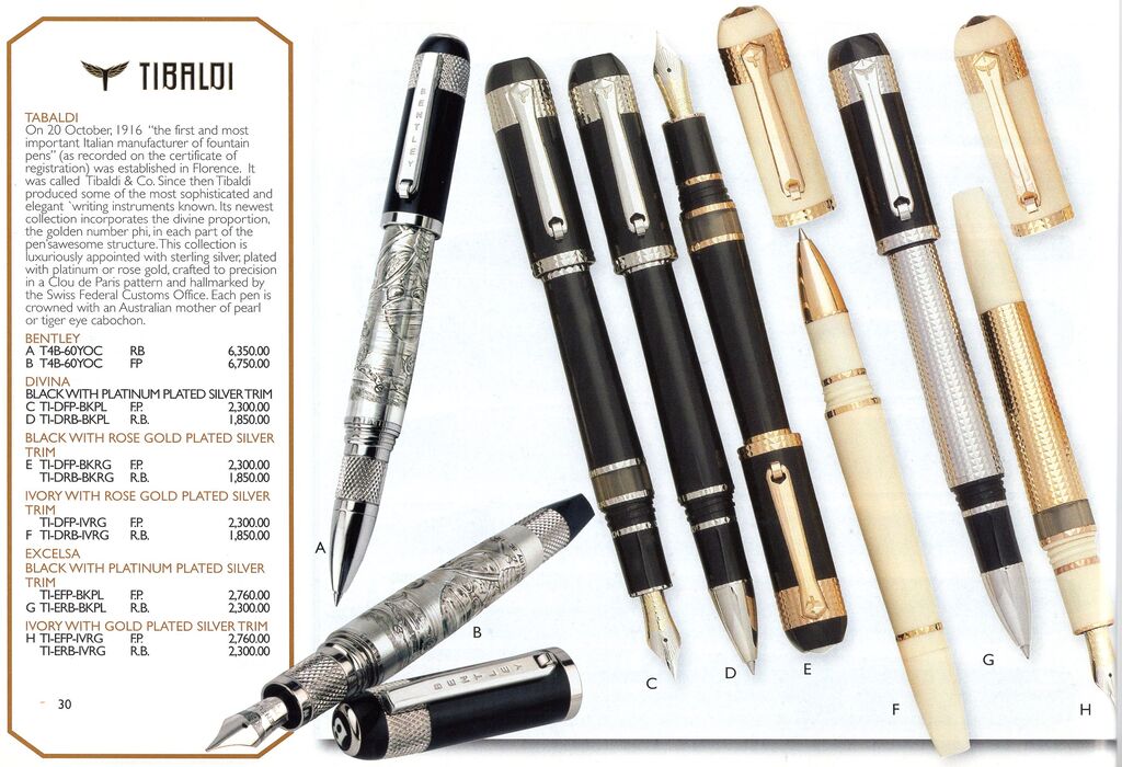 【DUCATI】 ドゥカティ 万年筆 Pen Boutique” ⑨ DUCATI ＆ AQUILA & TIBALDI : 万年筆おやじの