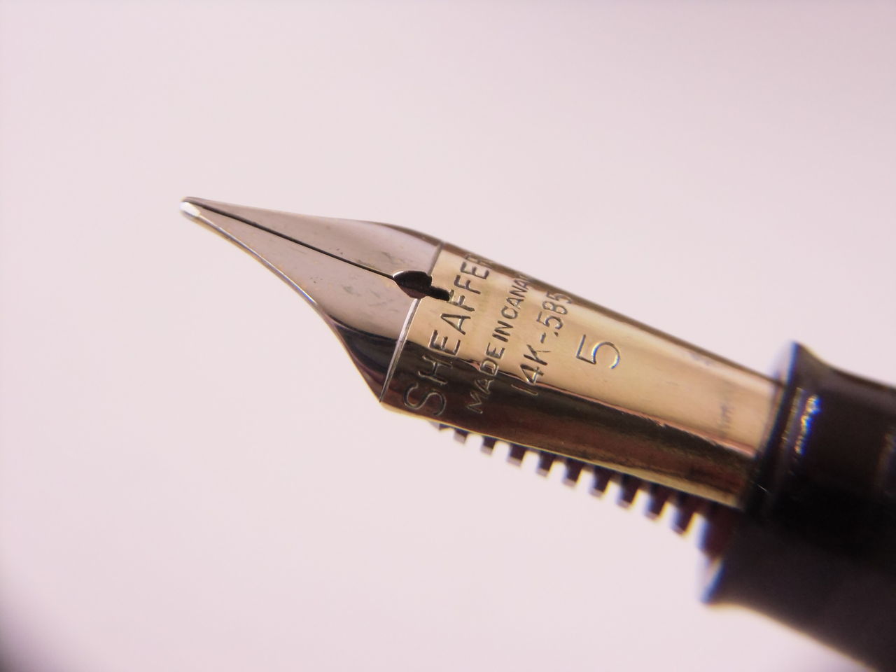 SHEAFFER 14K-585 MADE IN CANADA : 万年筆おやじの備忘録