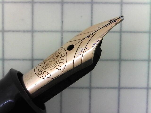 ペリカン万年筆 500nn トートイス 茶縞M Pelikan #500 茶縞(トートイス) 14KARAT EF nib - メルカリ