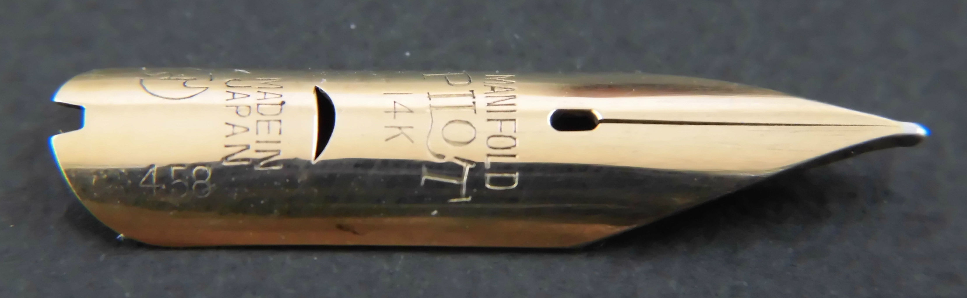 PILOT SUPER-250 その8＜MANIFOLD＞① : 万年筆おやじの備忘録