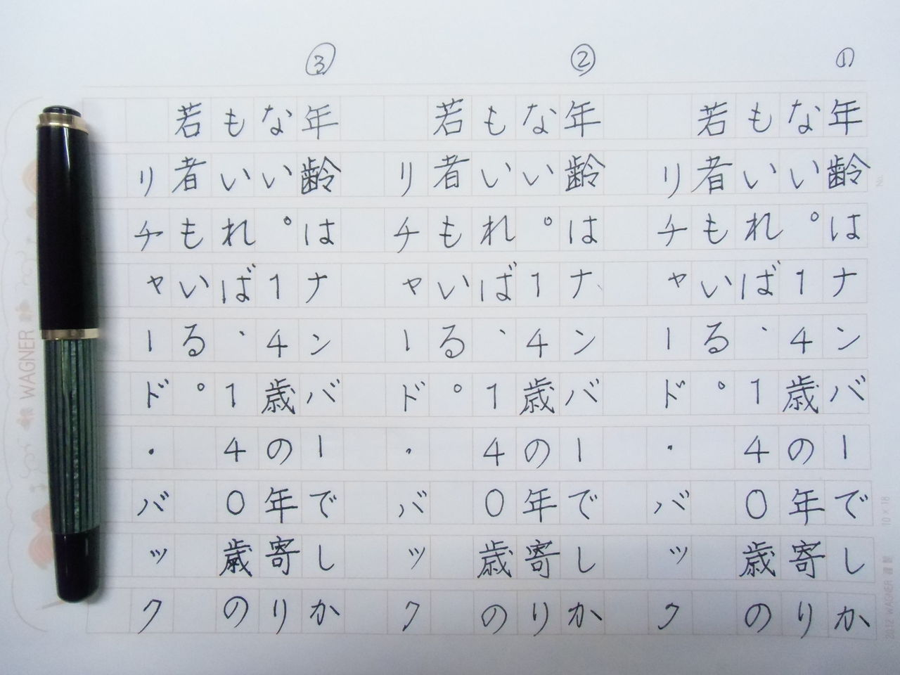 更新2」ペリカン”400N”＜DF＞その.4 : 万年筆おやじの備忘録
