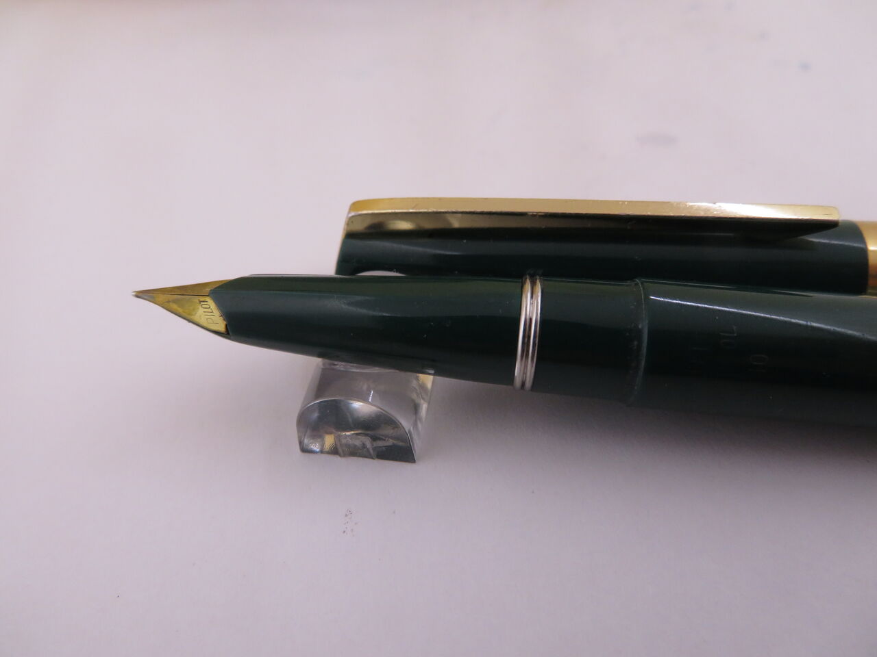 PILOT SUPER 150L 緑軸 14K ③ : 万年筆おやじの備忘録