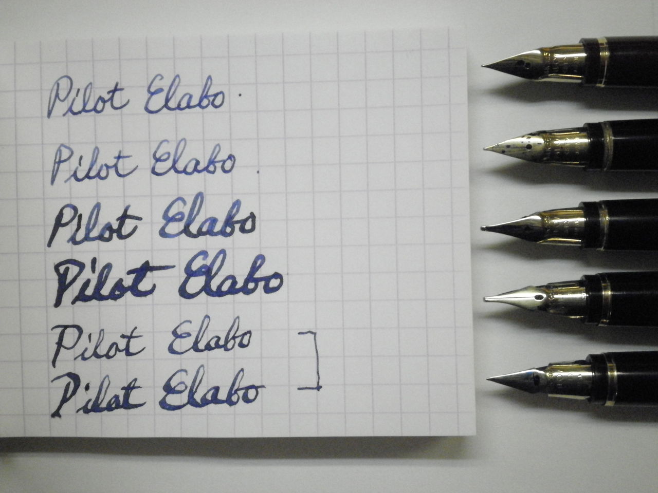 フレックスニブの考察 その2 : 万年筆おやじの備忘録