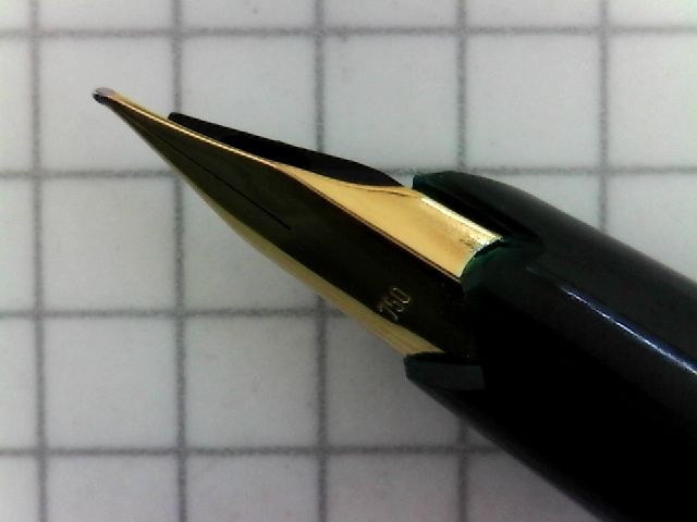 モンブラン 121 18C-750 緑軸 : 万年筆おやじの備忘録