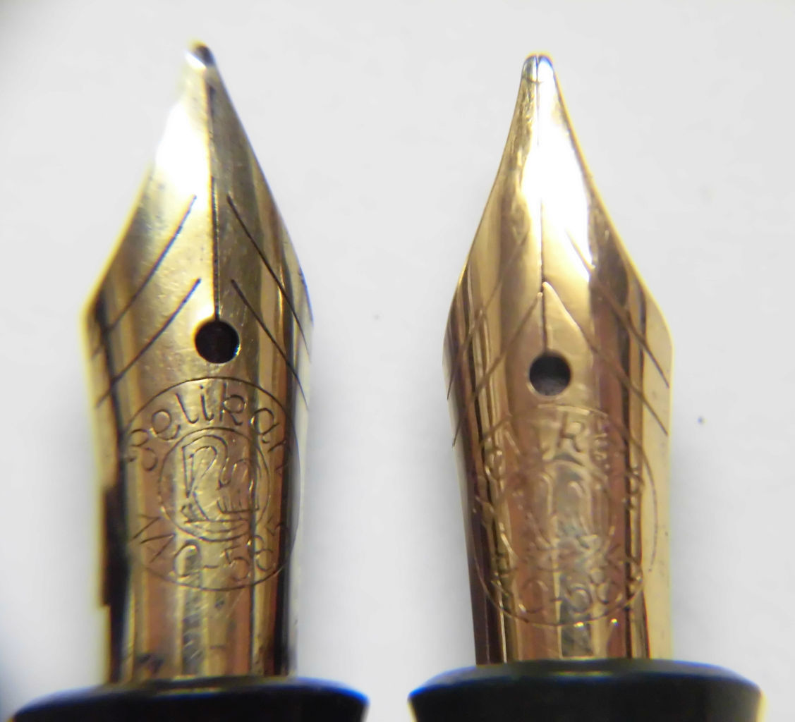 PELIKAN#140 ニブデザインと軸模様の変化 : 万年筆おやじの備忘録