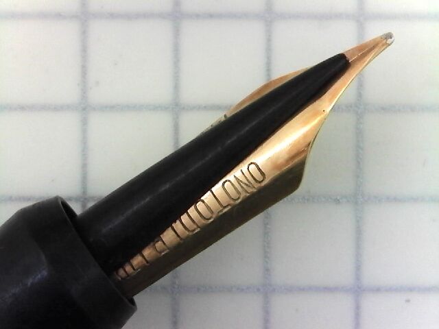 ONOTO 両ベロ プランジャー ロング 14Ct ① : 万年筆おやじの備忘録