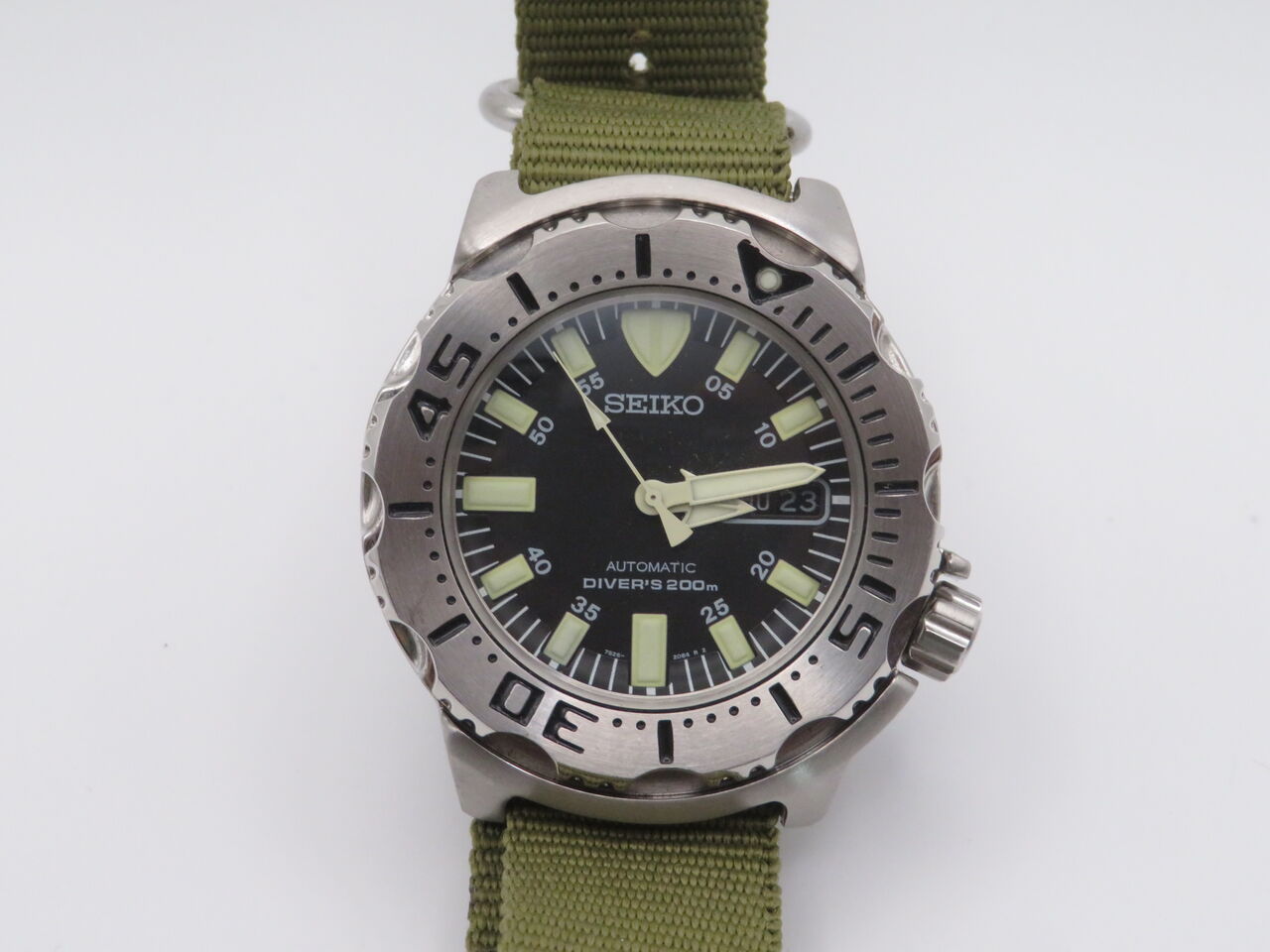 SEIKO」（1）・② ブラック・モンスター 7S26-0350 : 万年筆おやじの備忘録