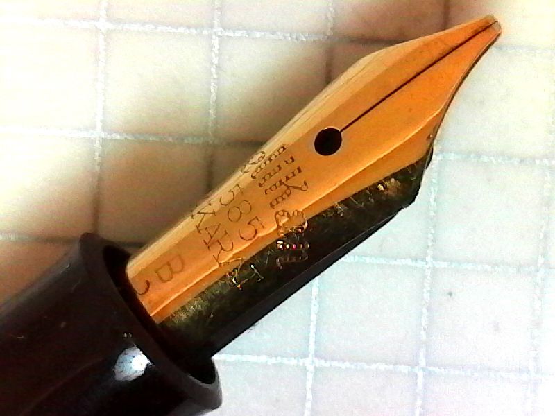 PELIKAN 400 M&K 茶縞 : 万年筆おやじの備忘録