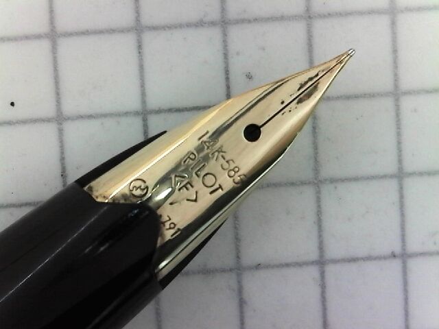 パイロットデスクペン FP (極細EF) DP-500-B-EF/黒軸+14金