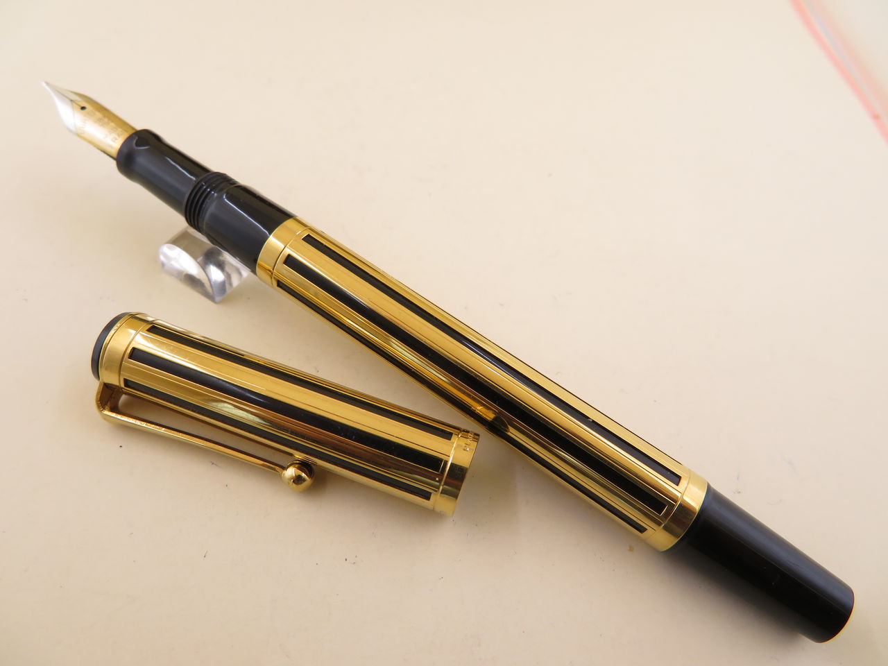 Waterman Lady 万年筆 モザイク軸 18K