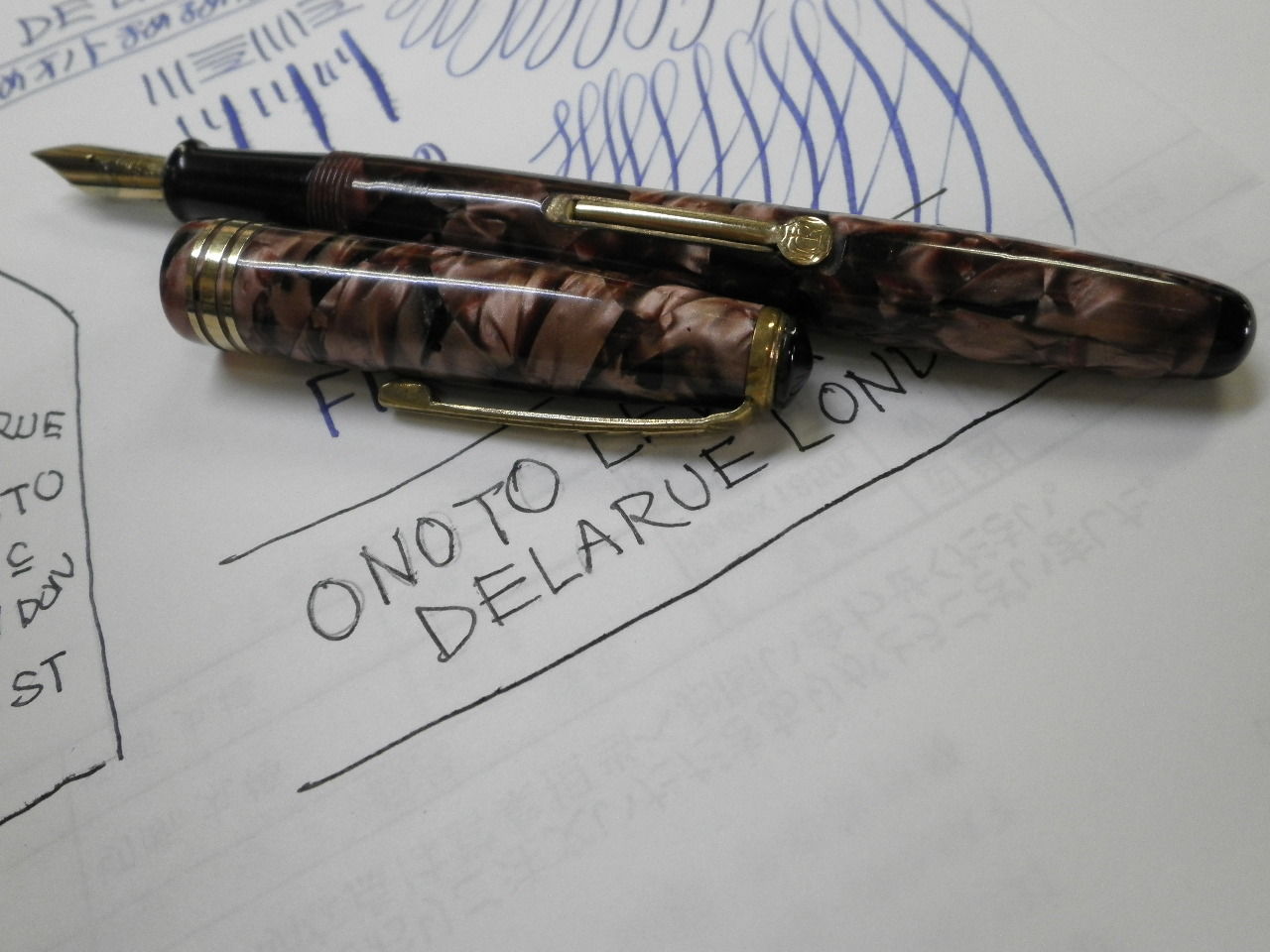 ONOTO LEVER PEN ＜3ST＞ : 万年筆おやじの備忘録