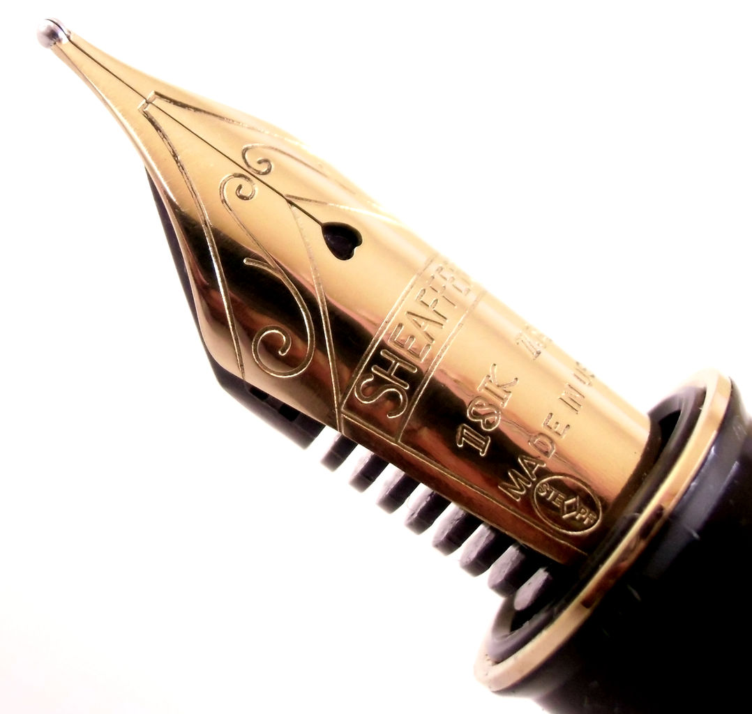 SHEAFFER 18K-750 黒軸 : 万年筆おやじの備忘録