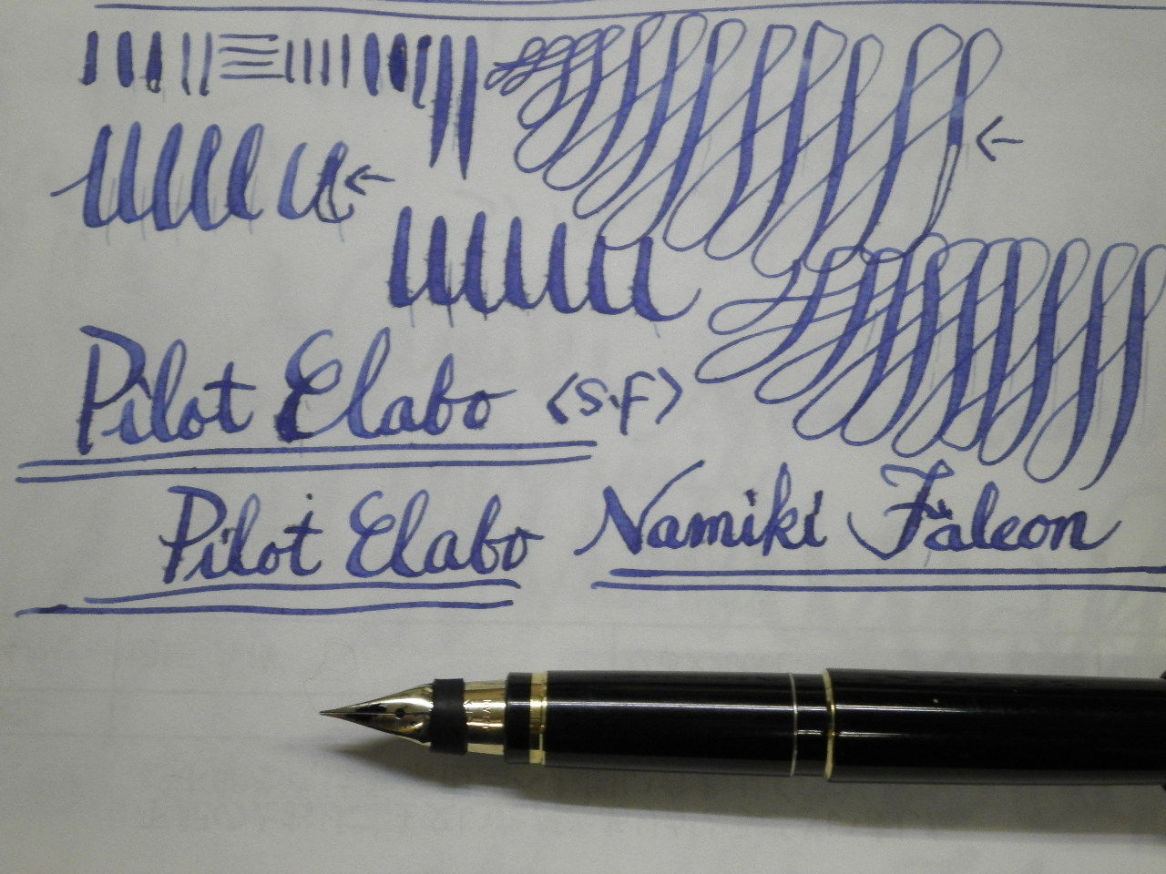 Namiki Falcon<SE><SF><B>パイロット・エラボー・アップデート