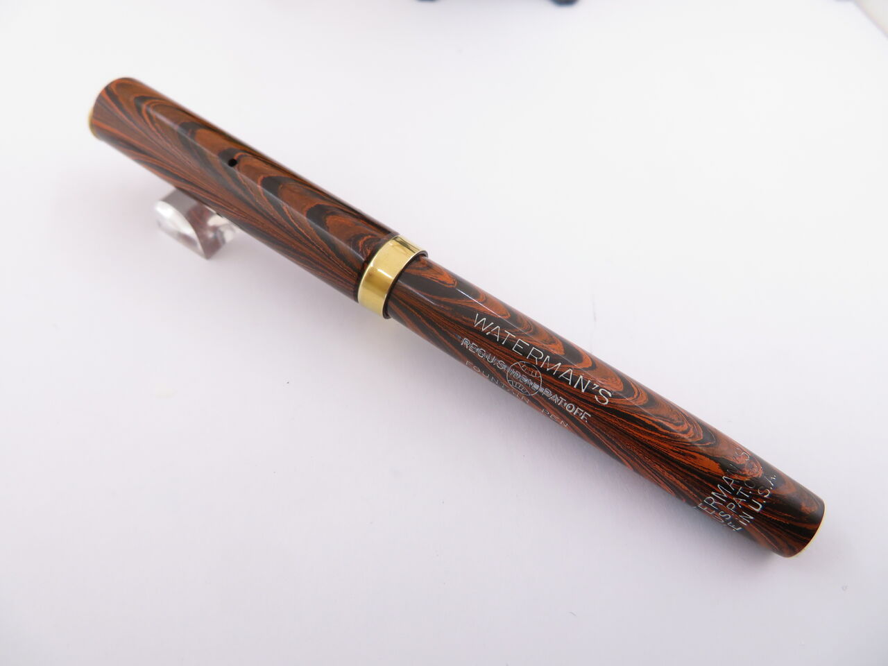 ウォーターマン 万年筆 ＃52 1/2 V オレンジ ウォーターマン 万年筆