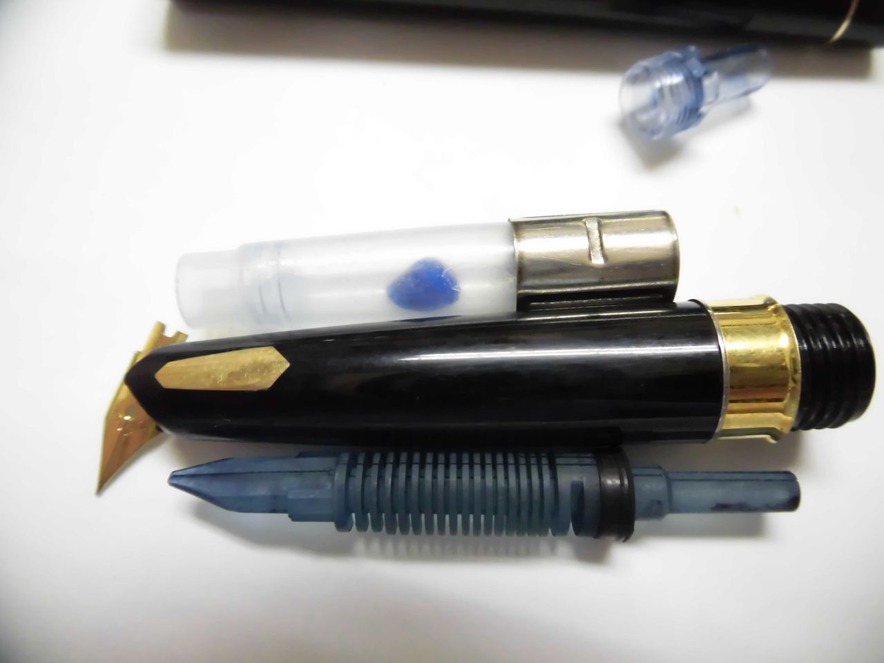 PILOT 14K 首軸象嵌・金張りキャップの高級仕様 : 万年筆おやじの備忘録