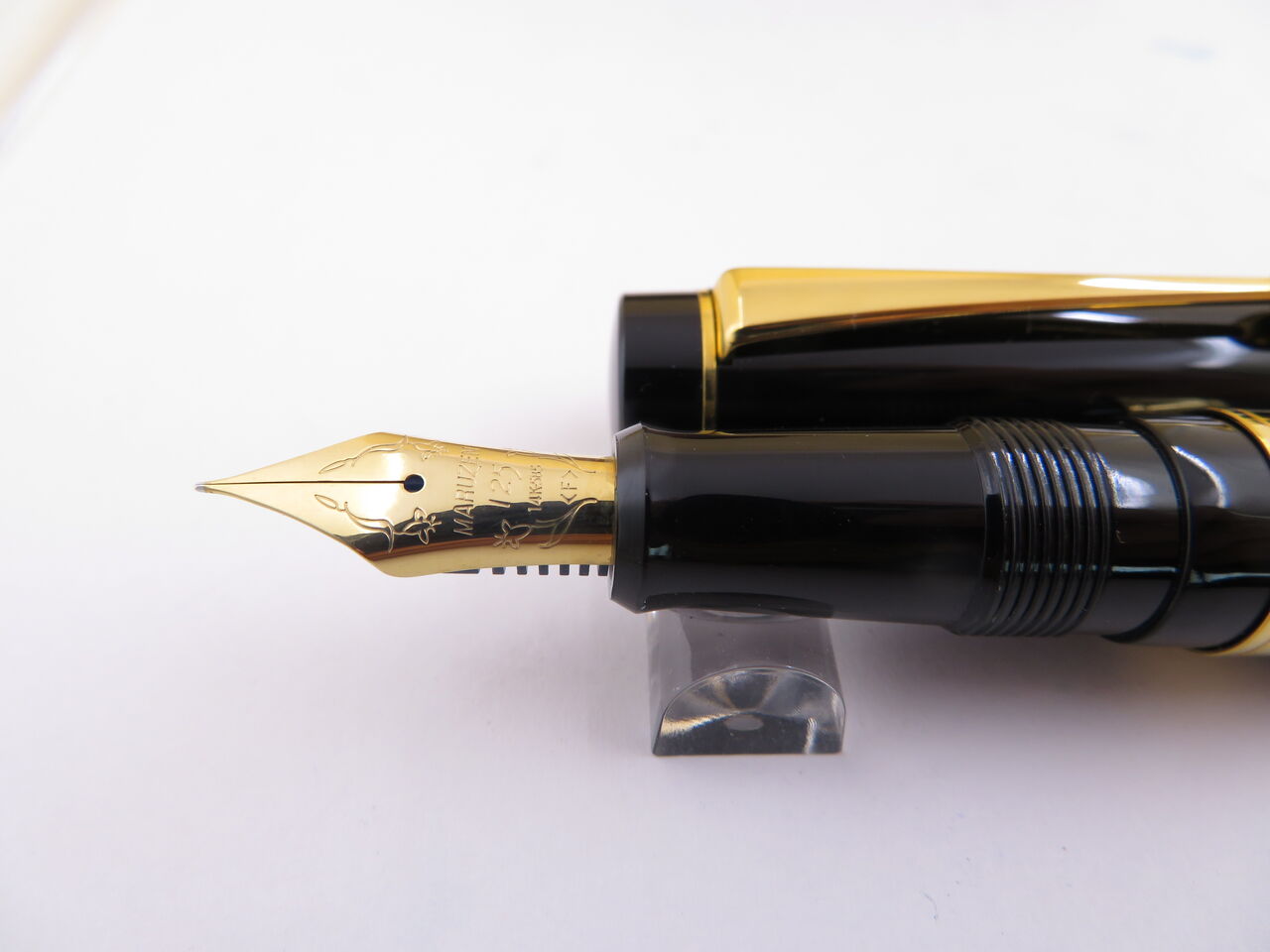 丸善125周年記念 オノトモデル 14K-585 ＜F＞ : 万年筆おやじの備忘録