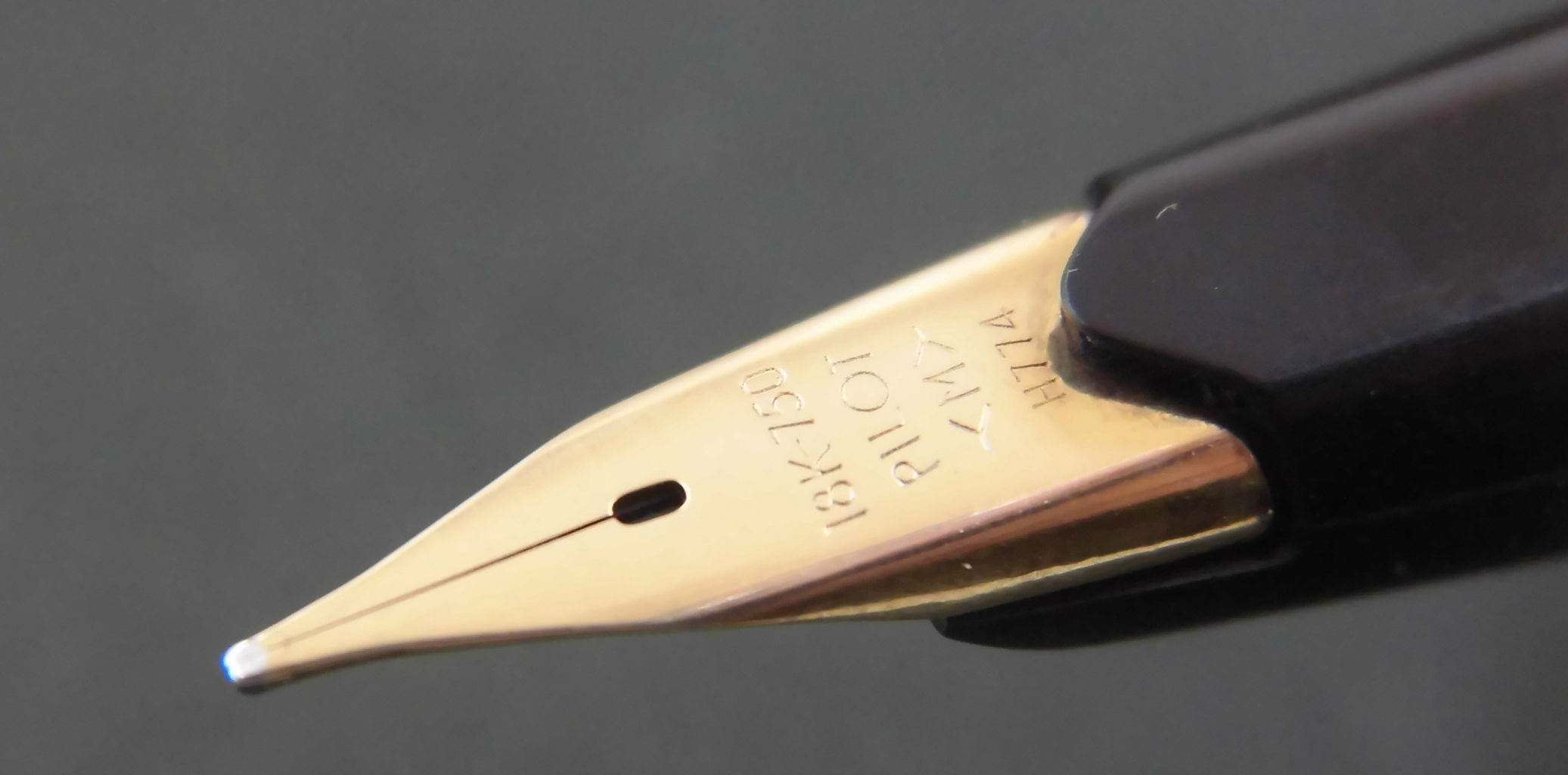 PILOT 18K-750の最終型Elite ＜M＞ : 万年筆おやじの備忘録