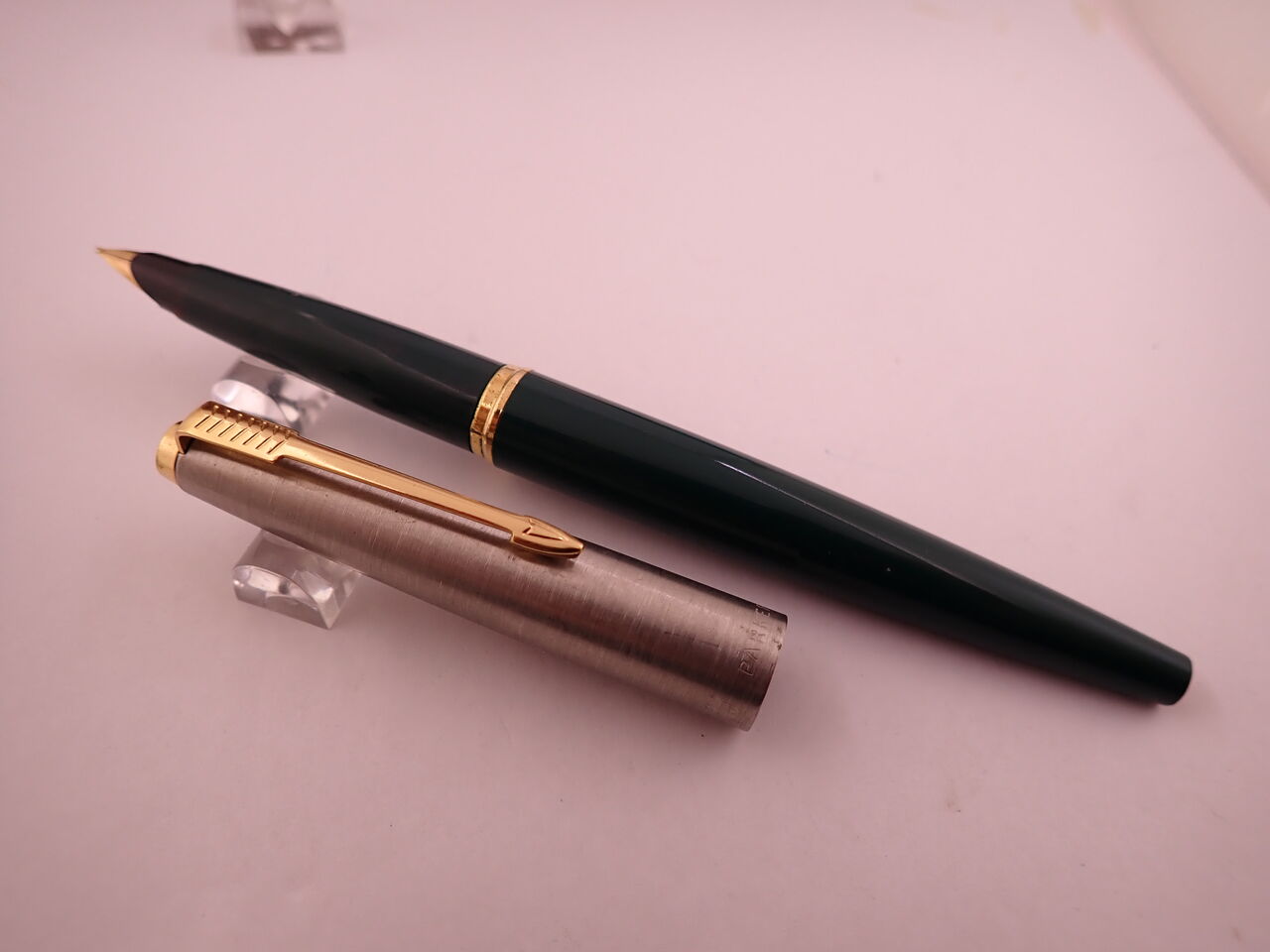 PARKER 45 グリーン 14K ＜X＞ ⑨ : 万年筆おやじの備忘録