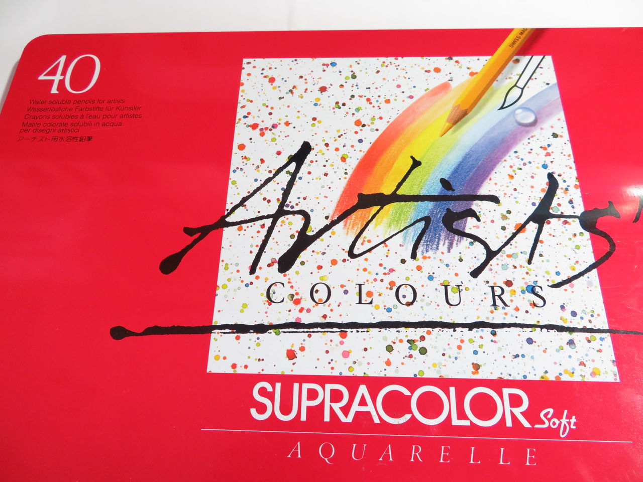 カランダッシュ スプラカラーソフト色鉛筆 40色セット カラン