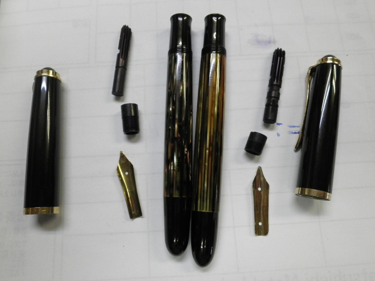 PEKIKAN 400NN M&K 徹底比較(その3) : 万年筆おやじの備忘録 PEKIKAN 400NN M&K 徹底比較(その3) : 万年筆おやじの備忘録