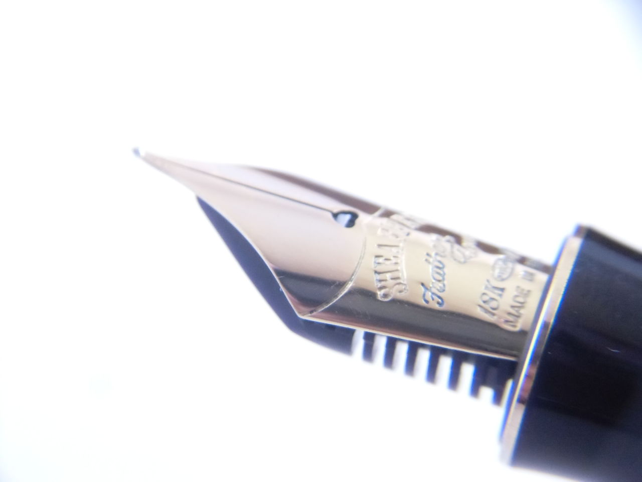 SHEAFFER 復刻版バランス型ブルーマーブル 18K（再び） : 万年筆おやじ 