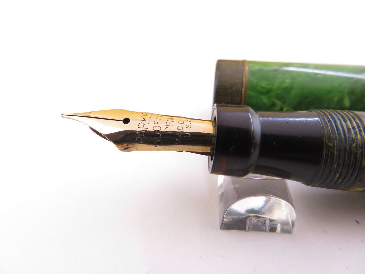 PARKER DUOFOLD JR ジェイド・グリーン ③ : 万年筆おやじの備忘録