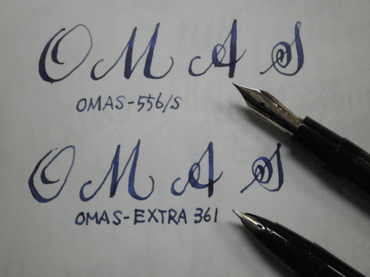 オマス万年筆Omas Extra 556/S（柔らか細字）
