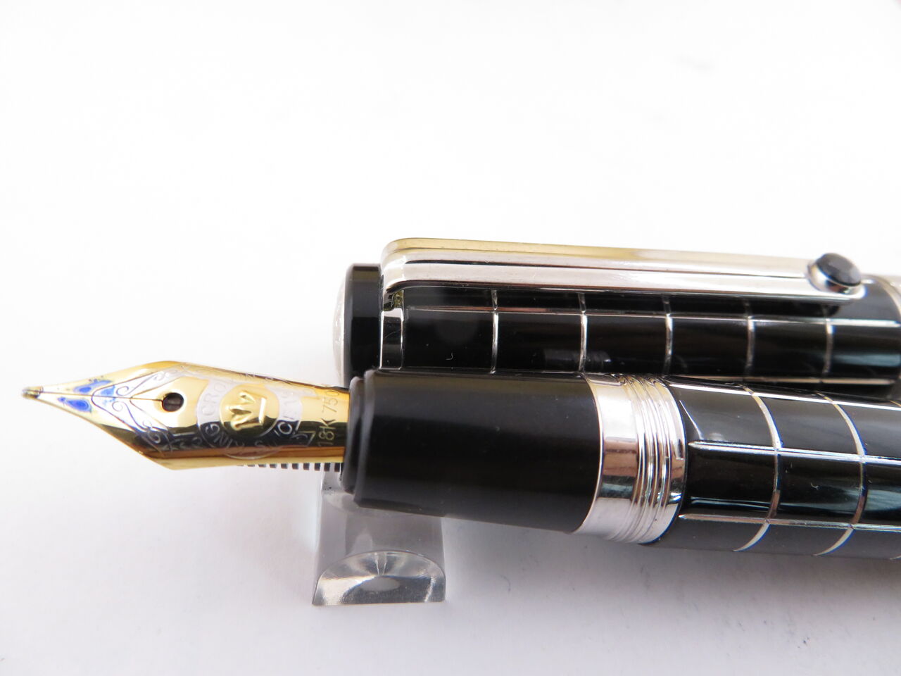 KING CROWN 18K-750 <M> : 万年筆おやじの備忘録