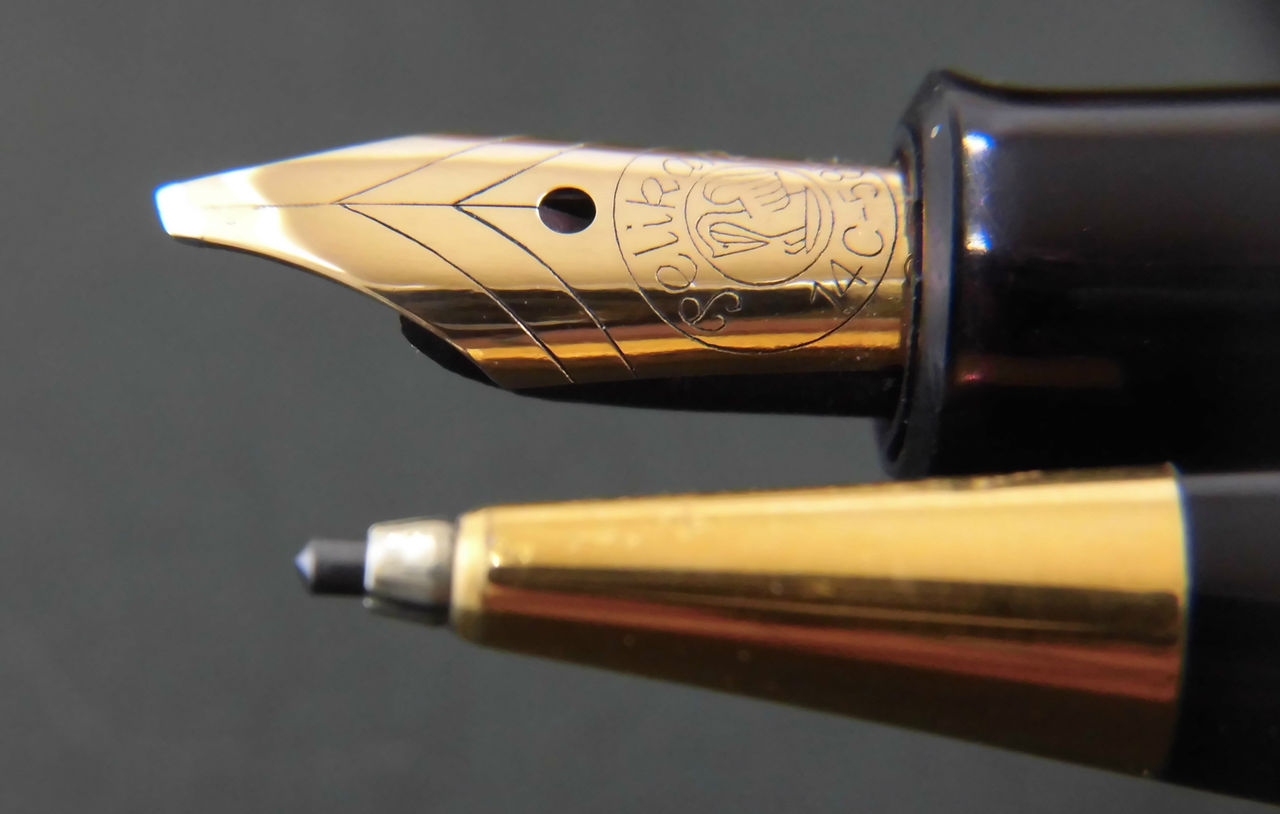 PELIKAN #350 MP 緑縞 : 万年筆おやじの備忘録