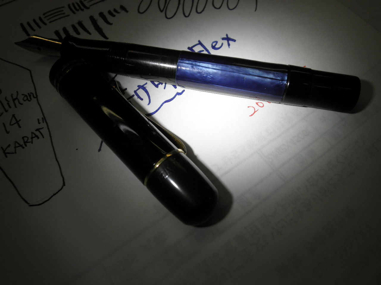 MONTBLANC No.14 18C ＜F＞（キレキレなあいつ） : 万年筆おやじの備忘録