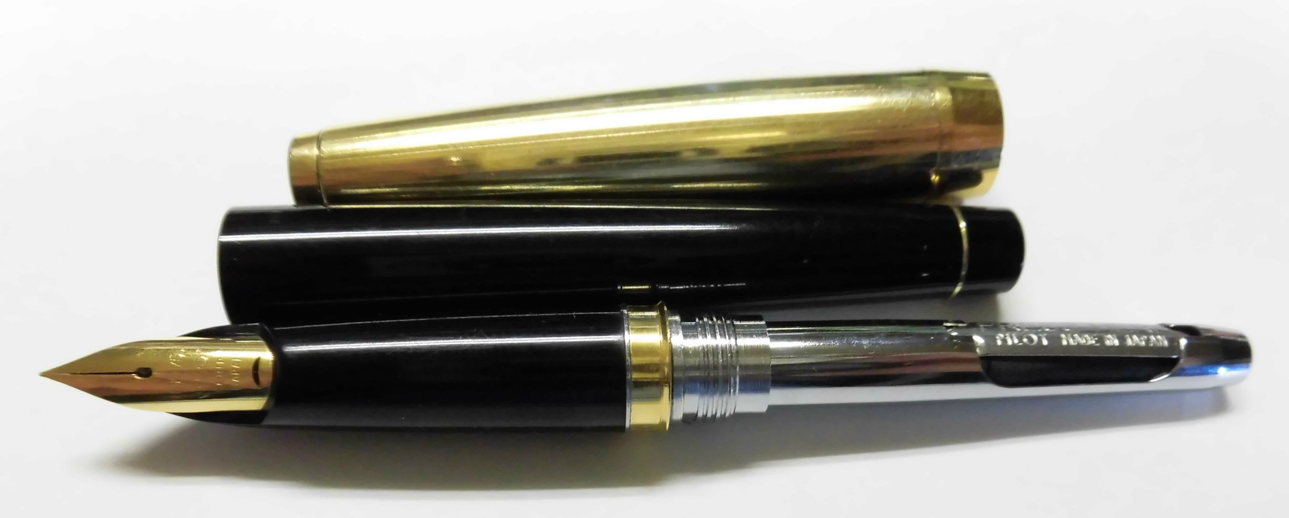 PILOT Elite 18K-750 キングサイズのエリート？ : 万年筆おやじの備忘録
