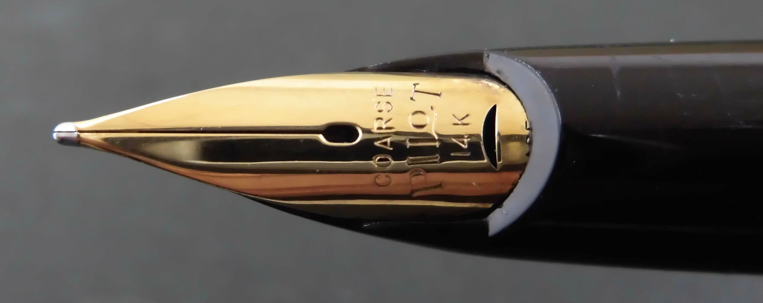 #226 オーバーホール済み パイロット ロング PILOT E 14k PILOT E 14K <COARSE> : 万年筆おやじの備忘録