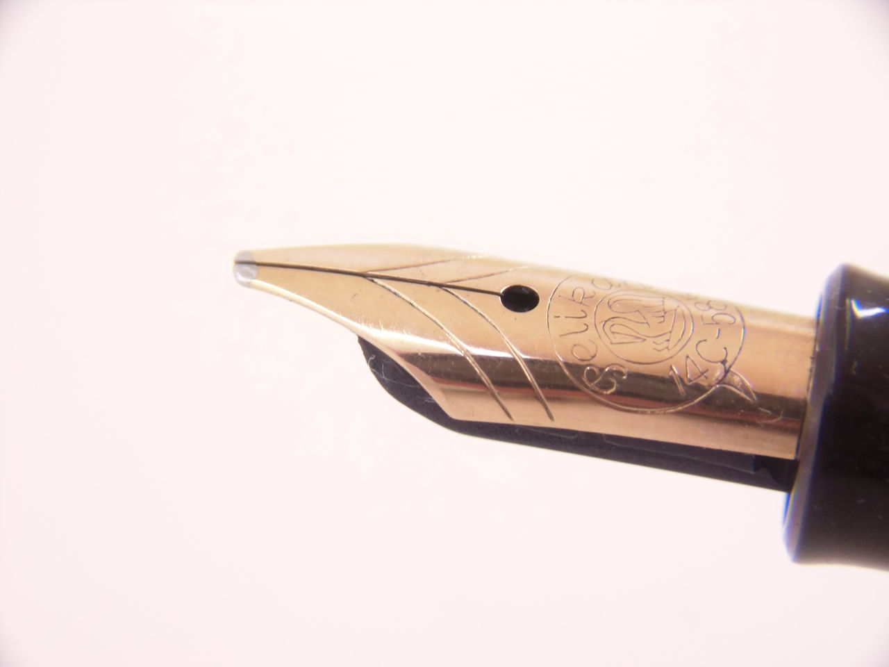 ペリカン　400nn 茶縞　EFニブ PELIKAN”400NN”茶縞＜OB＞ : 万年筆おやじの備忘録