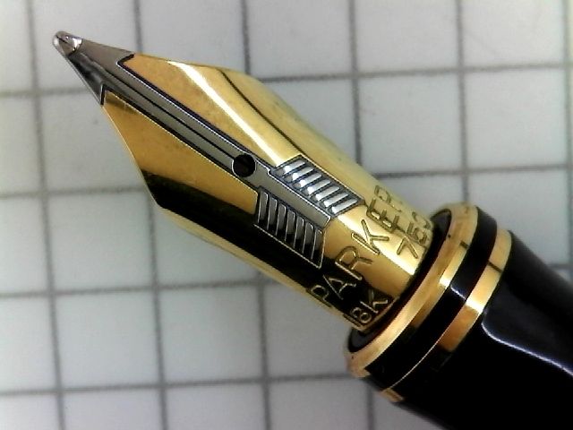 日本オンラインストア PARKER デュオフォールド 万年筆 18K 750 UK製