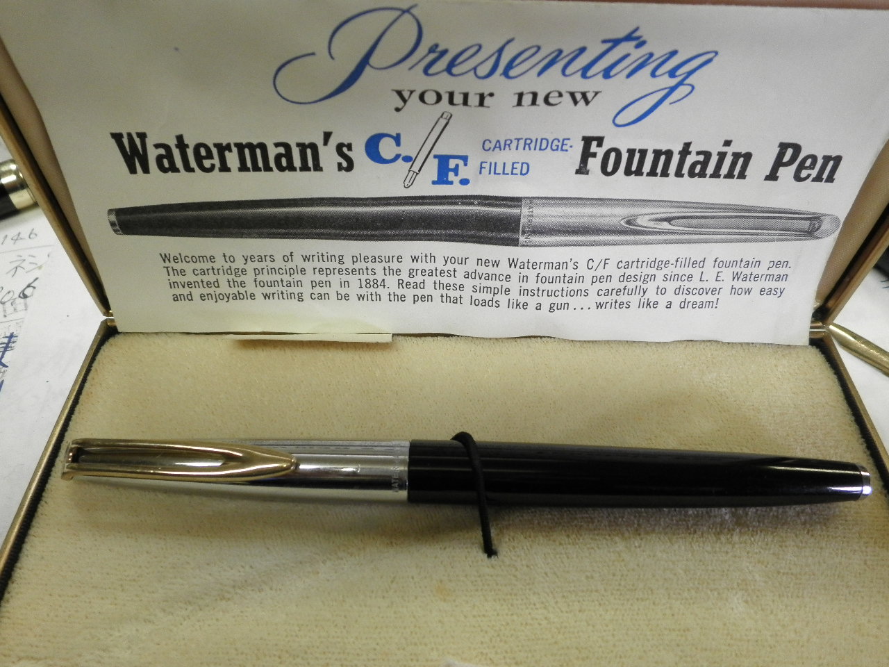WATERMAN（ウォーターマン）万年筆 PARKER PILOT WATERMAN 万年筆 4点